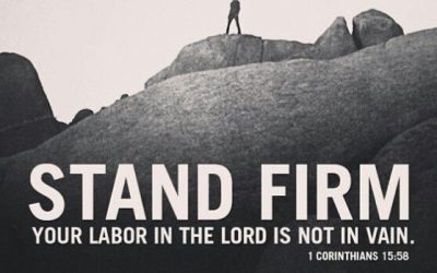 Do you not know that your labor in the Lord is not in vain?