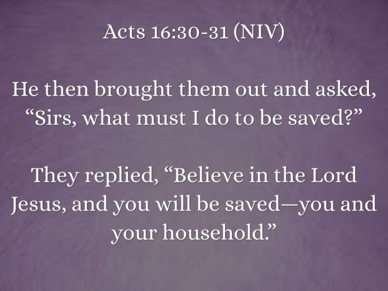 Emulating the Faith of the Jailer in Acts 16:30-34